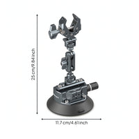 Suction Cup Camera Mount with Articulated Arm Adjustable Camera Car Mounts with Articulated Arm Tool for Vloggers