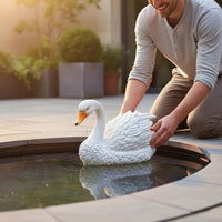 Floating Bird Statue Decorative Attraction Garden Pond Floater Lightweight