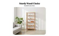 sturdy Wood Construction angled-frame LadD & Er book rack MoD & Ern & D & Esign Display storage-areasaving D & Esign Storage Rack Multi-Tier Shelving for Apartment Dwellers, Interior D & Ecorators, Living Room, Small areas, Bedroom, Balcony