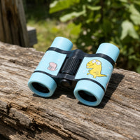 Handheld 4x30 Binoculars Compact Cartoon Binoculars Lightweight Optics Portable for Children, Toddlers, Adventurers, Outdoor Play, Nature Walks, Backyard