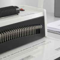 46-Hole Coil Binding Machine Fixed Frame Electric Coil Binder Beginner Friendly