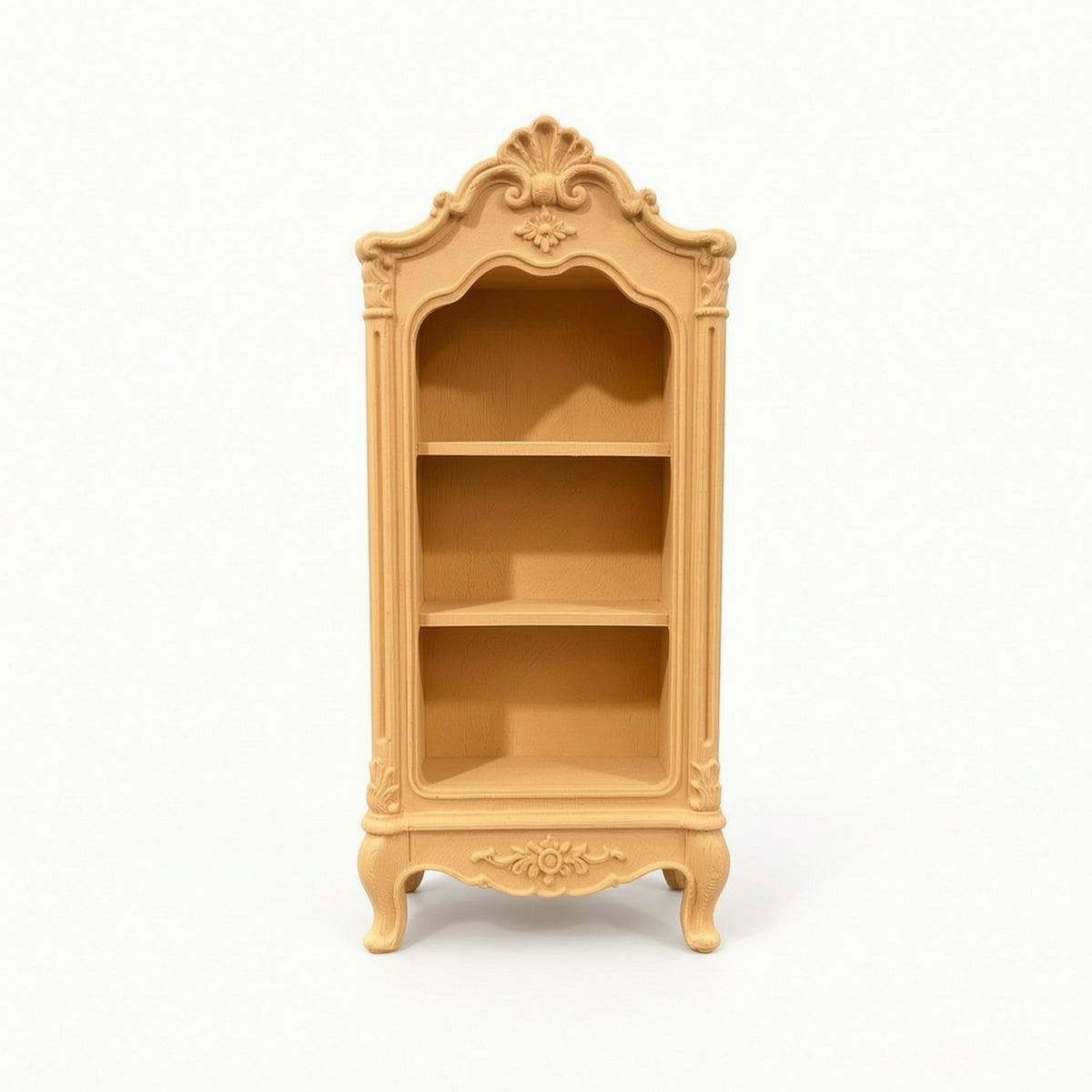 Miniature Display Cabinet Carved Miniature Shelf Furniture for Collectors