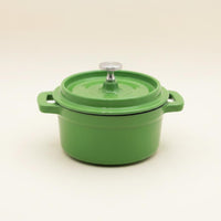 Enameled Cast Iron Pot Multi-Purpose Enameled Cast Iron Dutch Oven Easy to Clean