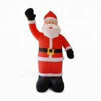 Standing Inflatable Santa Foldable Santa Yard Decoration Outdoor Indoor for Lawn, Porch