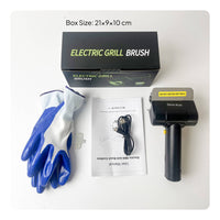 Cordless Electric Grill Brush Usb Charging Rechargeable BBQ Cleaner