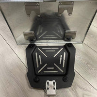 Quick-Release Carbon Steel Tail Box Base for Motorcycle, Durable