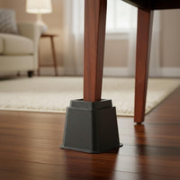 8 Pieces Table Leg Riser Thickened Bed Foot Riser Scratch Protection