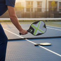 7 Pieces Poplar Wood Paddles for Pickleball Lightweight Wooden Pickleball Rackets Construction Racket Sports Gear for Beginners, Outdoor, Backyard