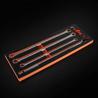 5 Pieces Wheel Alignment Wrench Set   Car Repair Spanner Set Double Box End Wrench Kit for Mechanics, DIY Enthusiasts, Auto Shop