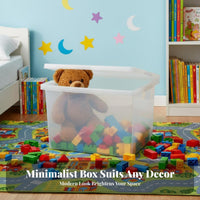 Clear Stackable Box with Lid transparent Design Stackable Clear Box with Lid