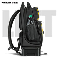 常胜客工具背包结实耐用塑料底电工专用多功能加厚弱点维修双肩包