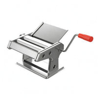 Tabletop Noodle Machine Polished Silver Manual Noodle Maker Hand Crank
