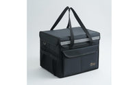 Large Insulated Food Delivery Bag Multiple Compartments Stackable Food Transport Box Foldable Insulated Grocery Bag for Car Trunk