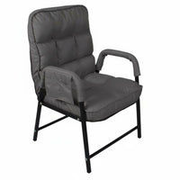 Padded Folding Recliner Ergonomic Design Lounge Chair Removable Washable Cover