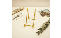 Iron Display Stand Multipurpose Metal Plate Stand Space Saving for Office