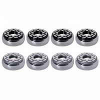 8 Pieces Shuffleboard Puck Set Long-Lasting Shuffleboard Pucks Polished Beveled