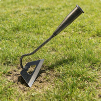 Hollow Hoe Manganese Steel Weeder Rust Resistant Long Handle Weeder for Gardeners, Vegetable Garden, Flower Beds