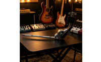 Cymbal Extension Bracket Metal Cymbal Mount with Knurled Rod Extra Reach Drum Hardware for Drummers, Studios