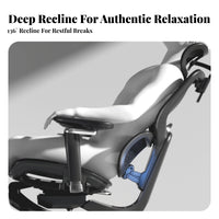 Adjustable Ergonomic Chair Support for Study Room, Remote Workers, Adults