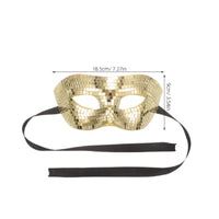 Disco Mask Handmade Costume Face Covering Lightweight