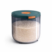 Airtight Food Storage Containers for Dry Food, Cereal Storage Containers, Kitche #variant:Emerald Green