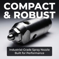 Stainless Steel Spray Tip, Industrial Mist Spray Head, Pneumatic Nozzle for Humi #variant:Pressure Fan-shaped Nozzle
