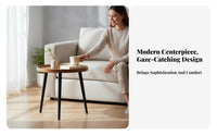2 Pieces Nesting Table Set Multi-Purpose Household Furniture Stable Structure