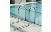 Stainless Steel Pool Ladder Non-Slip Pool Ladder with Handrails Anti-Skid
