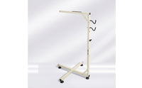 Adjustable Height Bike Rack with Hook Space-Saving Bike Stand with Hooks Non-Slip Cycle Parking Stand Heavy Duty for Cyclists, Apartment Dwellers, Indoor, Garage