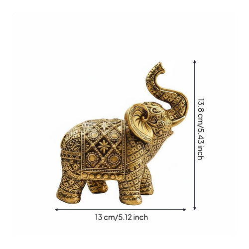 Vintage Elephant Ornament Retro Design House Decoration for Entryway