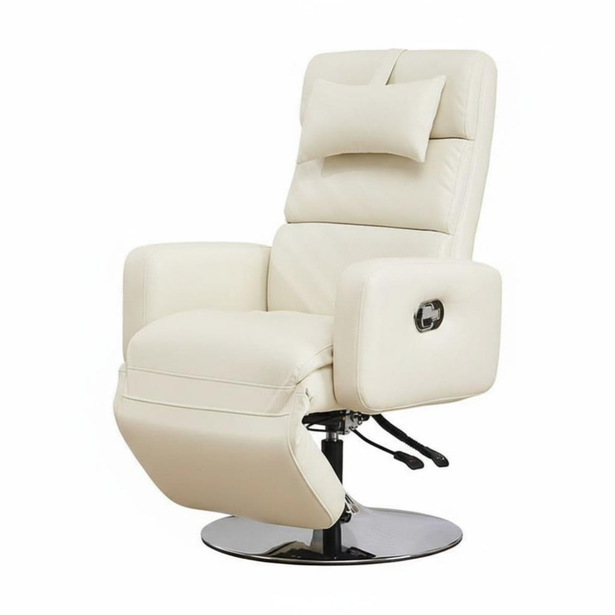 Upholstered Recliner with Footrest Adjustable rearrest Pushrearrest Recliner Ergonomic Design dense Foam padding for Seniors