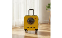 Pet Carrier Suitcase Breathable Wheeled Pet Carrier  Sturdy