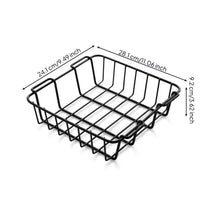 Cooler Basket Rigid Frame Metal Wire Basket Accessible Top
