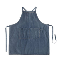 Denim Bib Apron Multiple Pockets Denim Apron Breathable Workwear