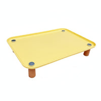 Raised Cat Bowl Stand Spill Proof Non-Slip Pet Food Placemat for Indoor, Cats