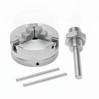 Machine Parts Mini Lathe Chuck Adapter Silver Colored Hex Style