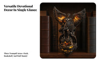 Exquisitely Carved Saint Archangel