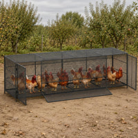 Mesh Chicken Cage Feeding Door Chicken Cage Two Doors
