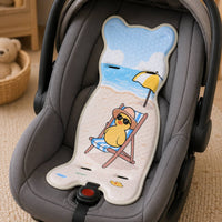 Stroller Cooling Pad Easy to Clean Honeycomb Gel Seat Pad Comfortable for Babies