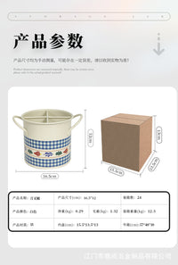 复古风化妆刷分格收纳杯多功能文具笔筒创意筷子笼刀叉餐具收纳架