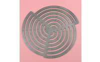 Stainless Steel Curve Ruler Metal Drafting Template Circular Arc Ruler Accurate for Designers, Architects, Crafters, Workshop, Leathercraft