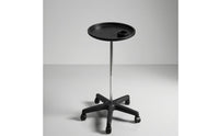 Rolling Salon Cart with Beverage Holder  Styling Station with Wheels Storage Surface Beauty Furniture