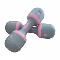 Small Dumbbell Set Low-Weight Dumbbells Easy to Hold Fitness Dumbbell Set for Home Workout