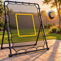 Square Mesh Volleyball Rebound Net Target Area Replacement Volleyball Net Attachment Cords Athletic Equipment Fastening Strap