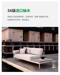 北欧高端藤编户外沙发庭院阳台别墅酒店室外花园户外休闲沙发组合