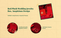 Gold-tone jewelry box for keepsakes