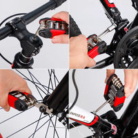 16-in-1 Bicycle Multi-function Folding Repair Tool Set with Screwdriver and Tire Patch Wrench