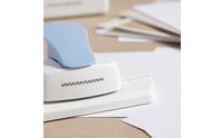 Built-in Positioning Guide Stamp Border Punch Confetti Collector Postage Stamp Border Puncher Non-Slip Base Decorative Paper Edger for Journal Enthusiasts, Crafters, Scrapbookers, Journaling, Scrapbooking, Card Making