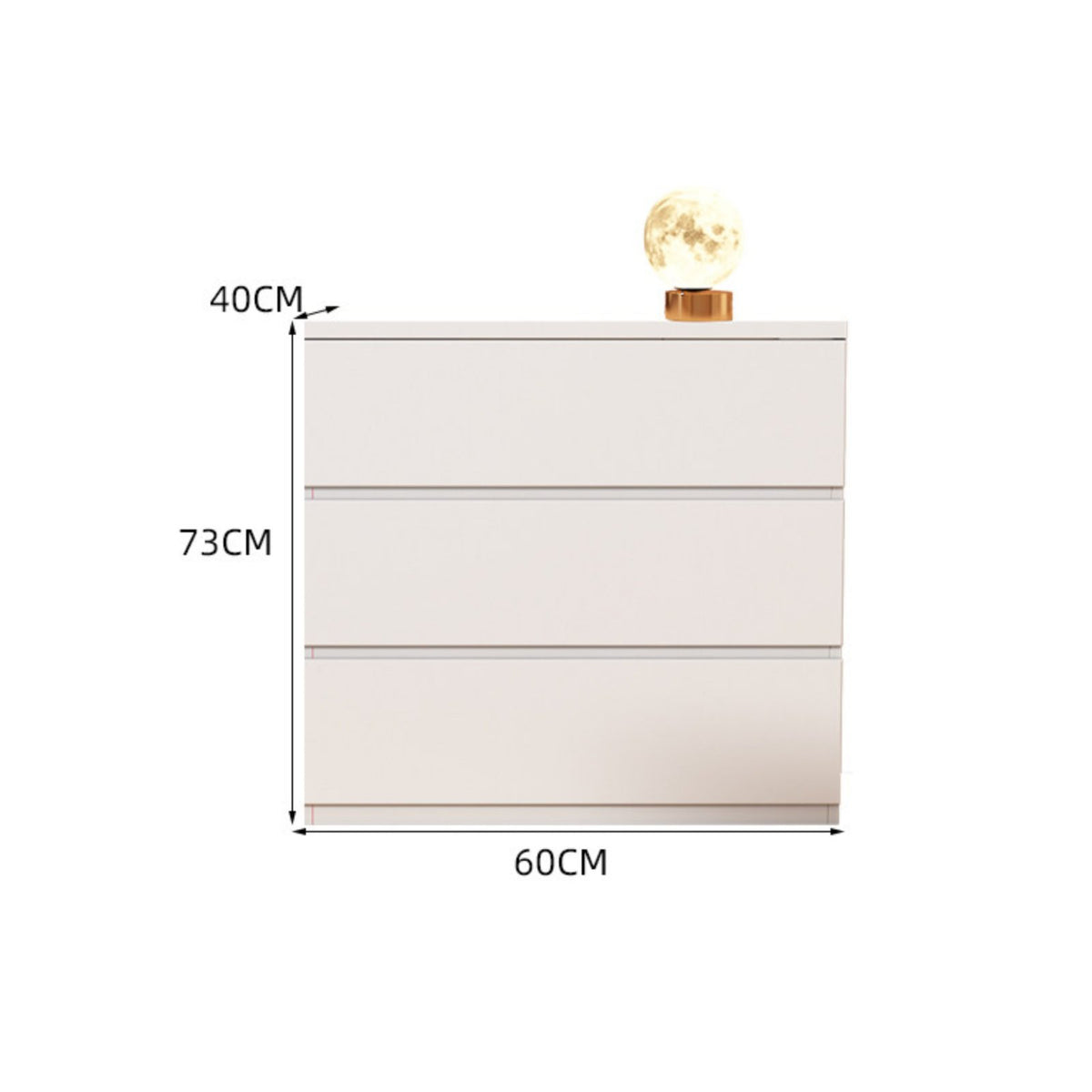 Extendable Vanity Minimalist Dressing Table Makeup Station Anglighted Design Six Drawers Space-saving for Women Adults Home Suitable for Bedroom Home Office Closet