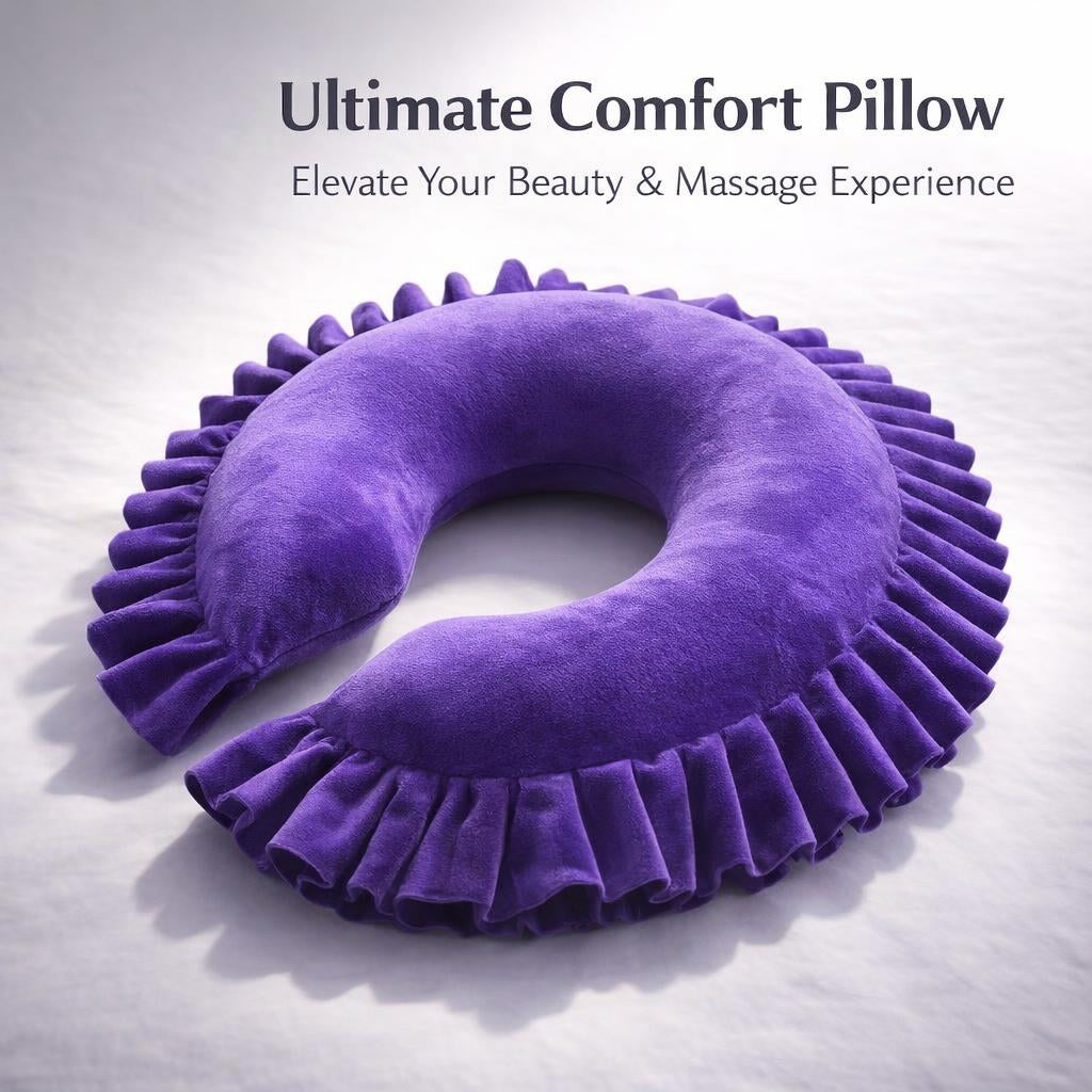 Beauty Salon Face Pillow, Massage Face Cushion, Relaxation, Memory Foam Face Pillow for Therapists, Spa Treatments Face Cushion